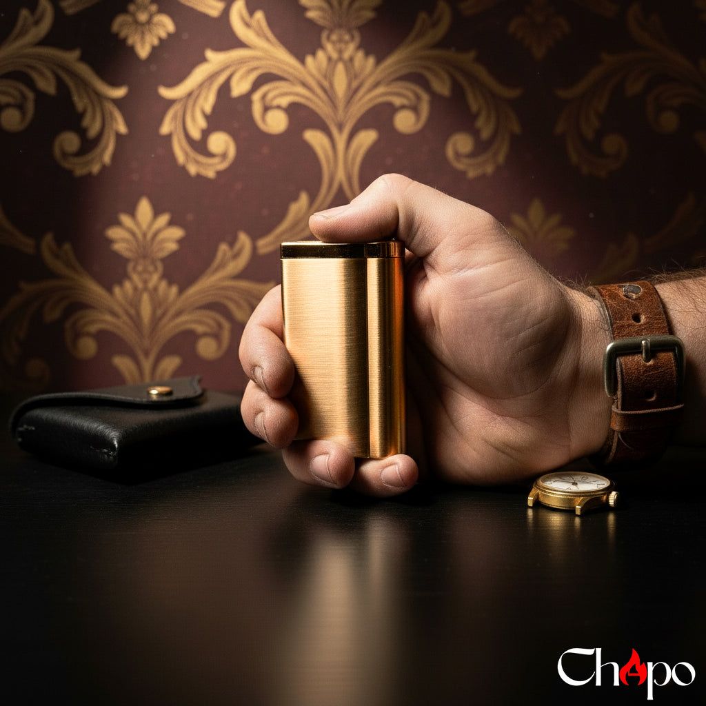 THE GOLDEN SLIM LIGHTER