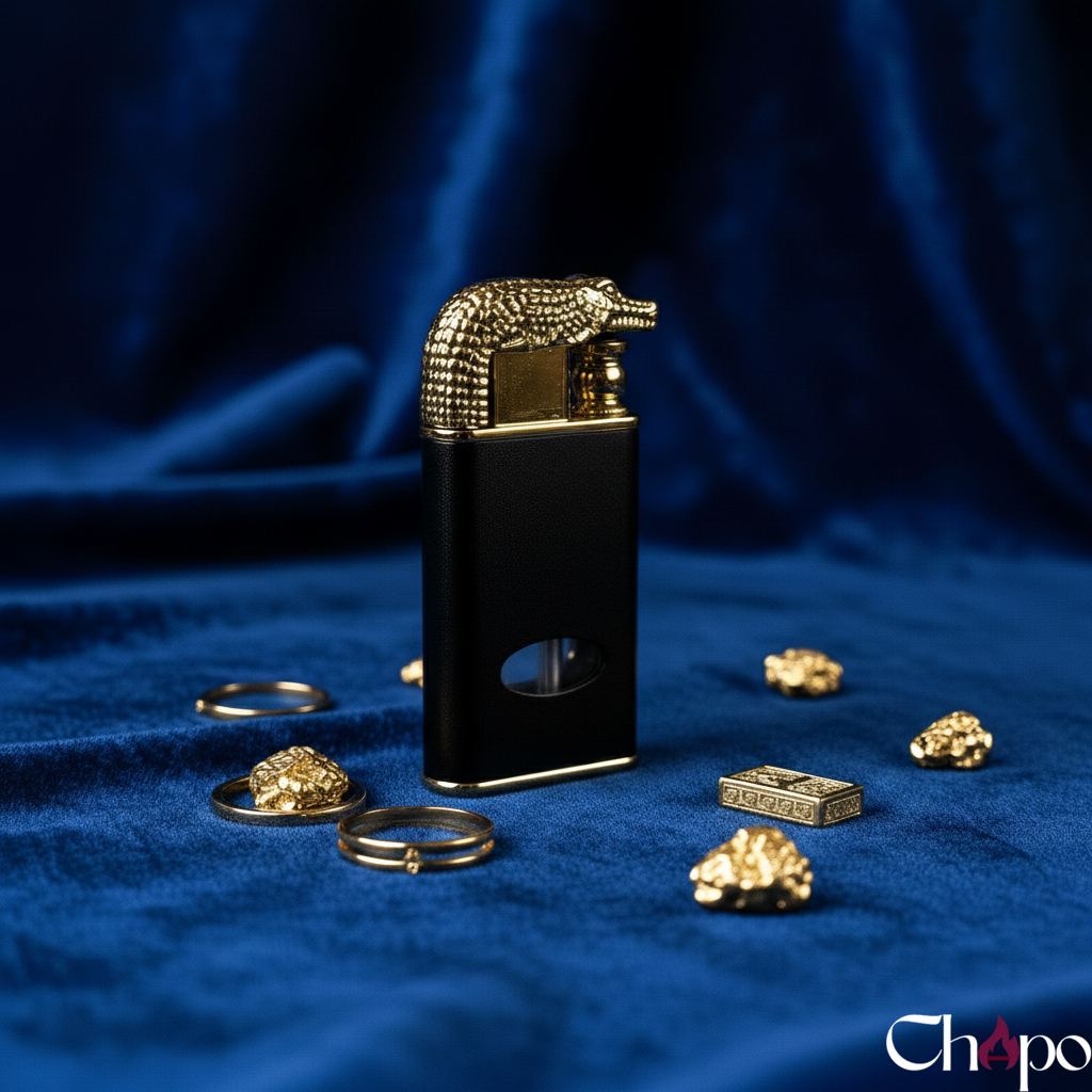 GOLDEN SNAKE LIGHTER