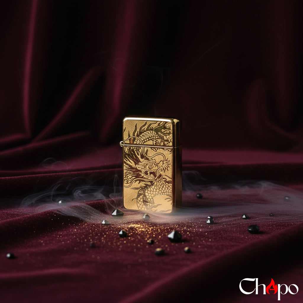 THE GOLDEN DRAGON LIGHTER