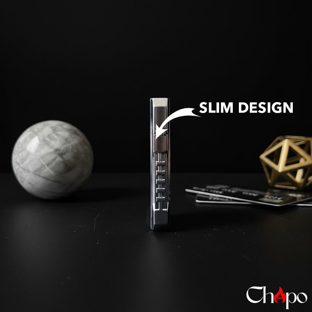 THE SILVER SLIM LIGHTER