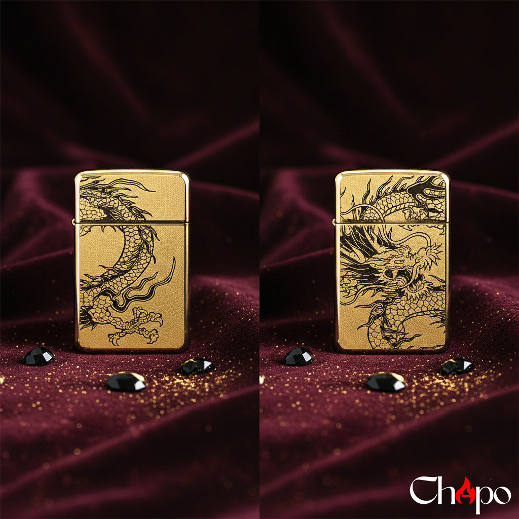 THE GOLDEN DRAGON LIGHTER