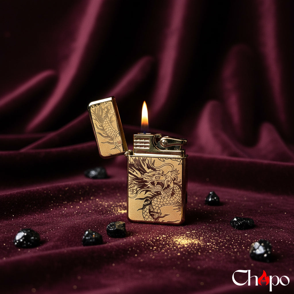 THE GOLDEN DRAGON LIGHTER
