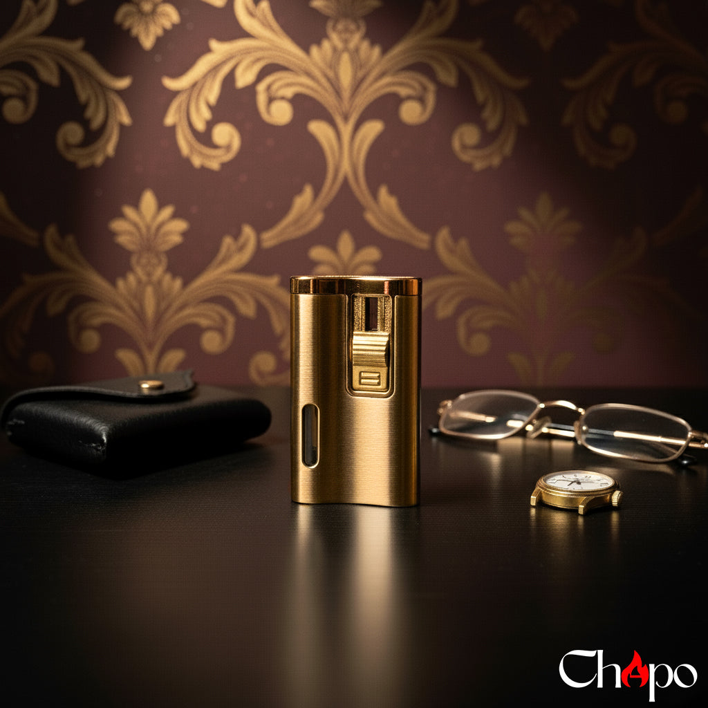 THE GOLDEN SLIM LIGHTER