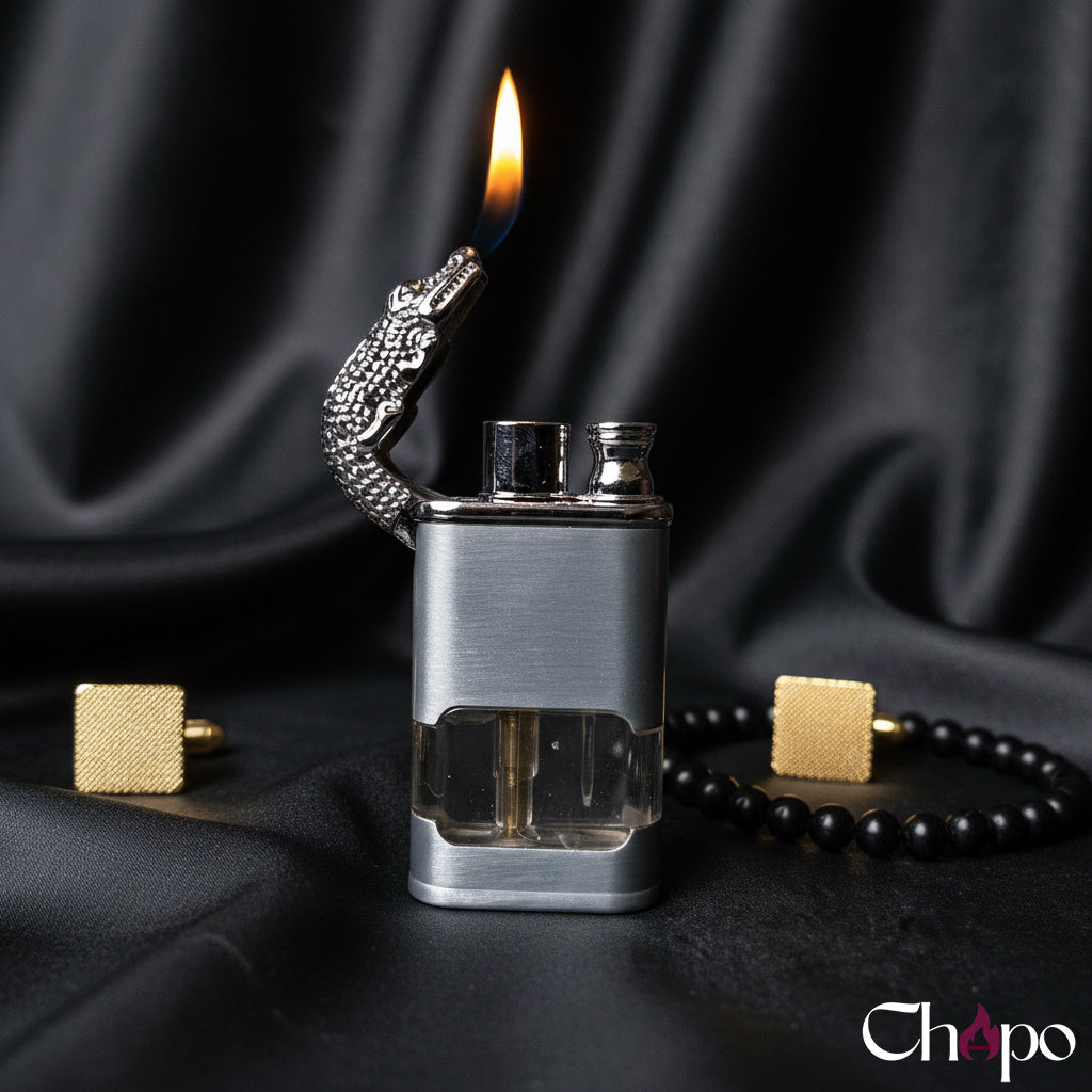 SILVER DRAGON LIGHTER