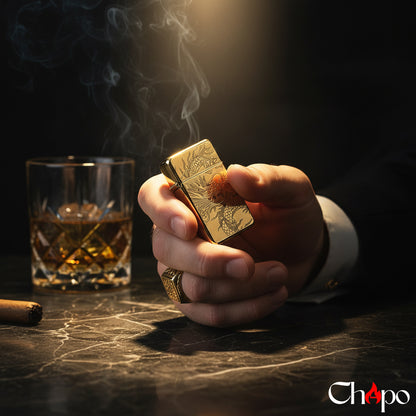 THE GOLDEN DRAGON LIGHTER
