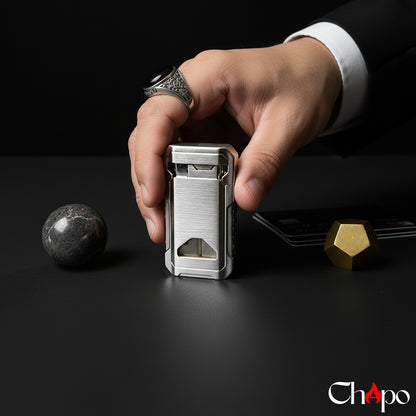 THE SILVER SLIM LIGHTER