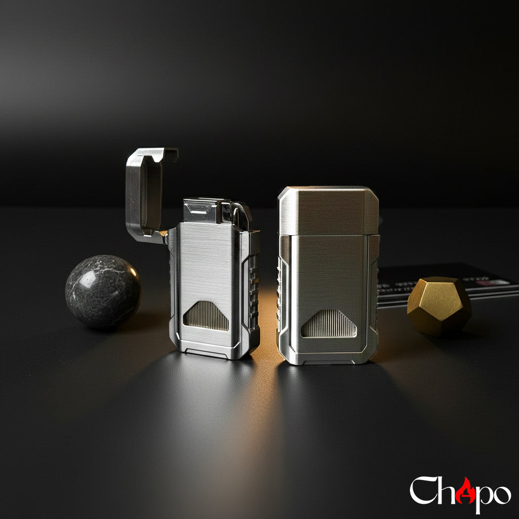 THE SILVER SLIM LIGHTER