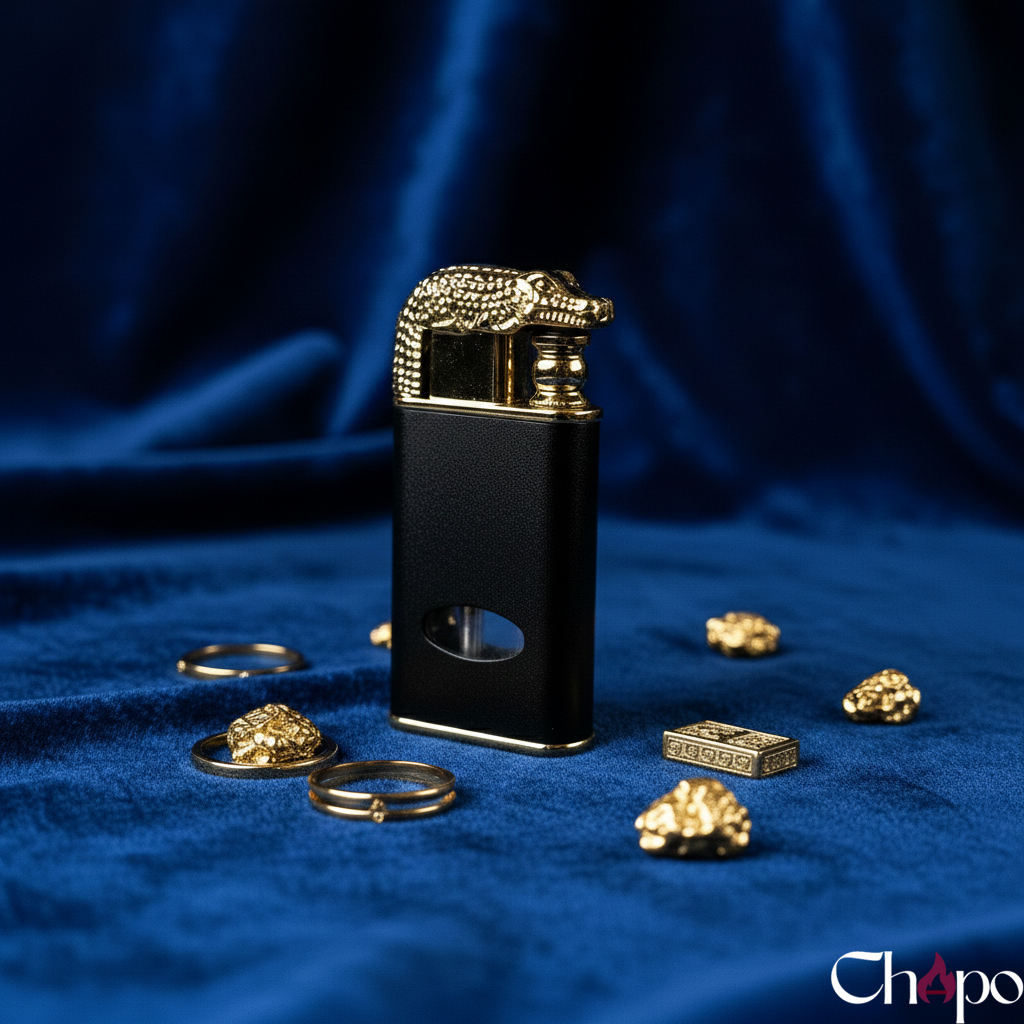 GOLDEN SNAKE LIGHTER