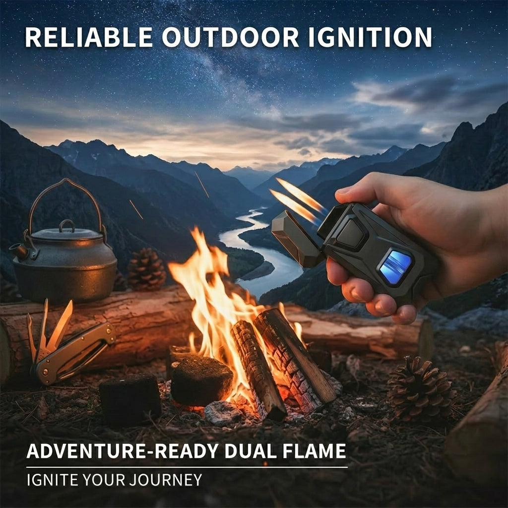 Voice-Activated Dual Torch Lighter