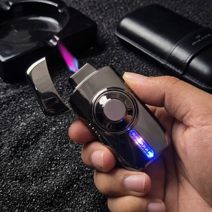 Neon Vortex Pro Led Spinner Lighter