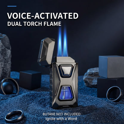 Voice-Activated Dual Torch Lighter