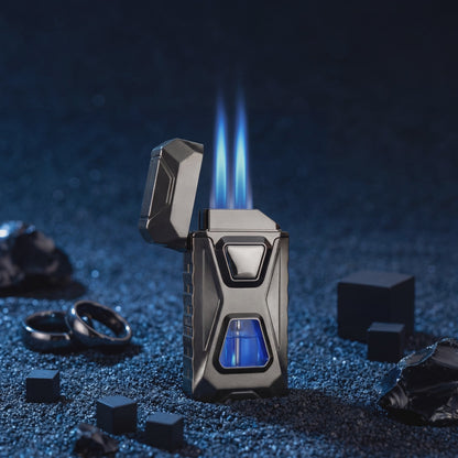 Voice-Activated Dual Torch Lighter